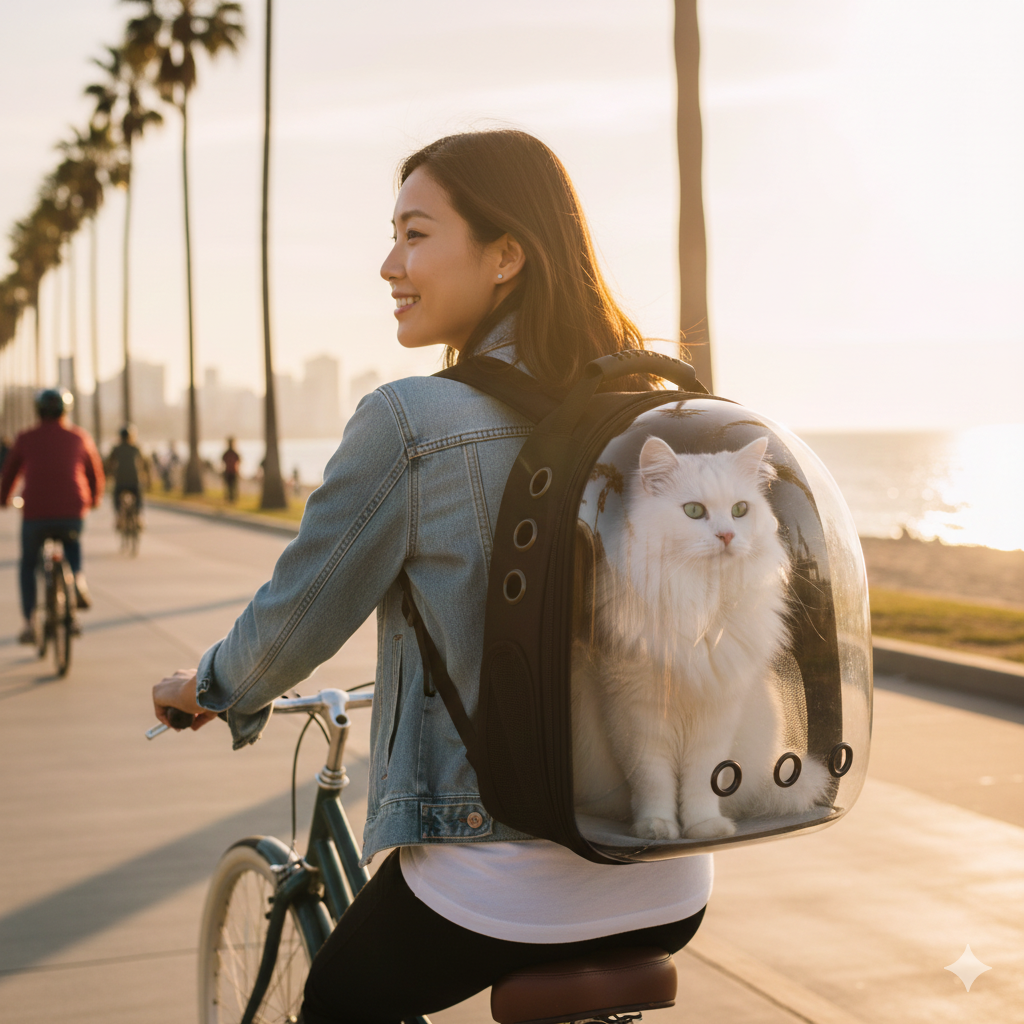 Le sac de transport pour chiens et chats